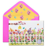 Gardening Scene Birthday Card